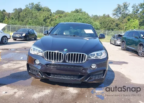 2015 BMW X6 xDrive50I z USA, uszkodzony, nr VIN 5UXKU6C56F0F93848